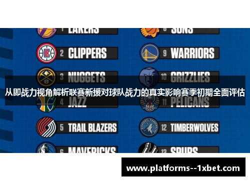 从即战力视角解析联赛新援对球队战力的真实影响赛季初期全面评估